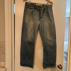 Gap Easy Fit Wide Leg Jeans – Size 33X30 – 100% Cotton –‎ Gently Used